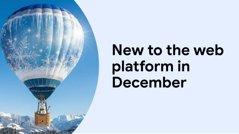 A plataforma da Web começou a ser nova em dezembro