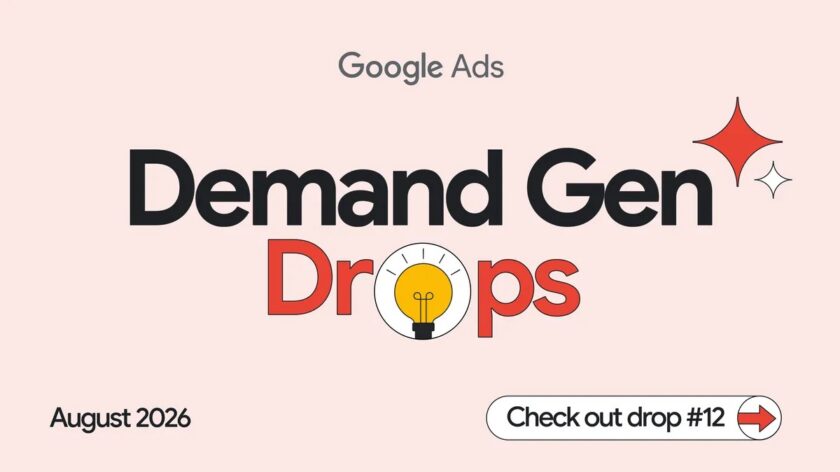 Arte oficial do Google sobre as novidades de agosto para campanhas Demand Gen