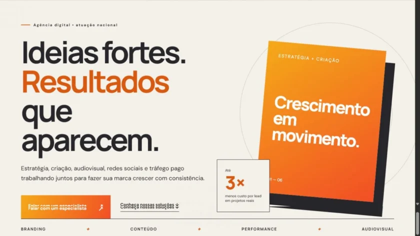Apresentação visual do projeto Rendera